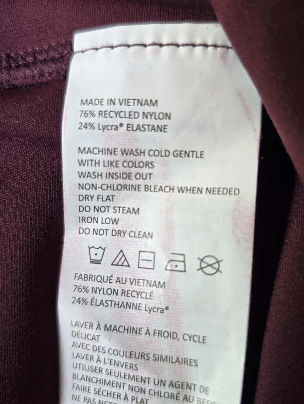 Prana Mullberry High Rise Luxara Pocket Lggings Size M New With Tags